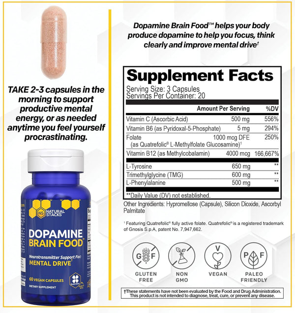 Dopamine Brain Food